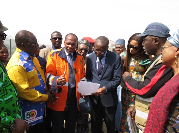 North West Governor checking a truck check list