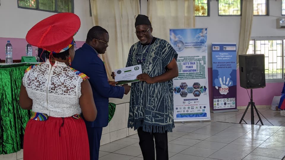 PCC Honours Fon Nsoh For Championing Grassroots Peace